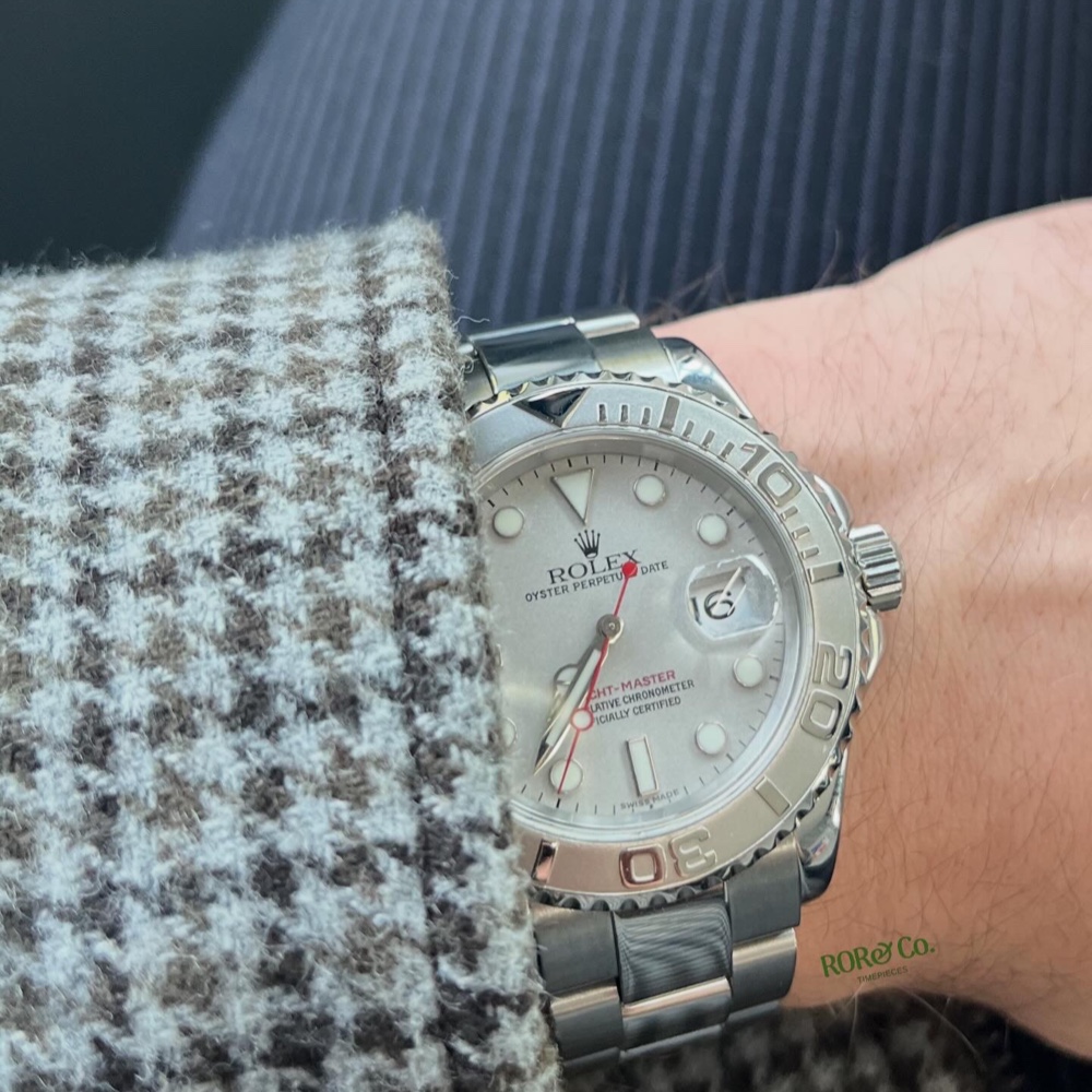 Rolex Yacht-Master worn on the wrist