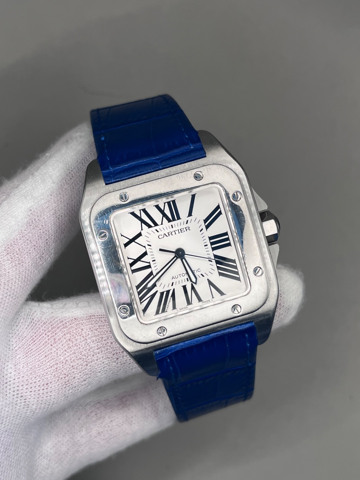 Cartier Santos 100 XL ref 2656 box and papers
